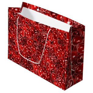 Grand Sac Cadeau Cerises sucrées