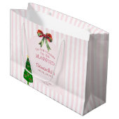 Grand Sac Cadeau C'est la saison pour se marier Shower de mariage (Devant Angle)