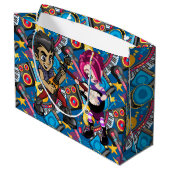 Grand Sac Cadeau C'est le moment de Rock  (Dos Angle)