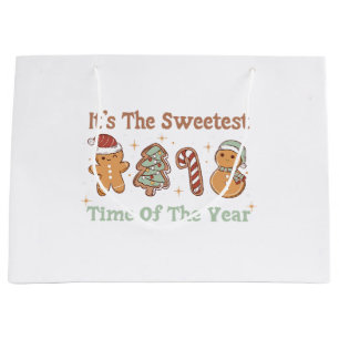 Grand Sac Cadeau C'est le moment le plus doux de l'année Mignonne N