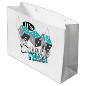 Grand Sac Cadeau C'est l'heure de Bunco ! (Dos Angle)