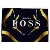 Grand Sac Cadeau C'EST SON PROPRE CADEAU BOSS Luxuy (Dos)