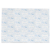 Grand Sac Cadeau C'est un garçon ! faire-part (Dos)