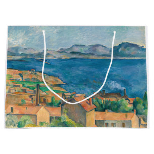 Grand Sac Cadeau Cézanne - Golfe de Marseille, vu de L'Estaque