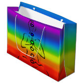 Grand Sac Cadeau Chakra/Reiki (Devant Angle)