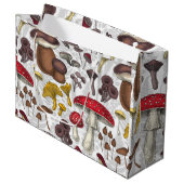 Grand Sac Cadeau Champignons sauvages (Devant Angle)