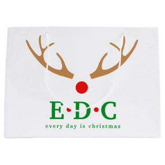 Grand Sac Cadeau Chaque Jour est Noël