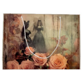 Grand Sac Cadeau Chariot Halloween vintage (10) (Dos)