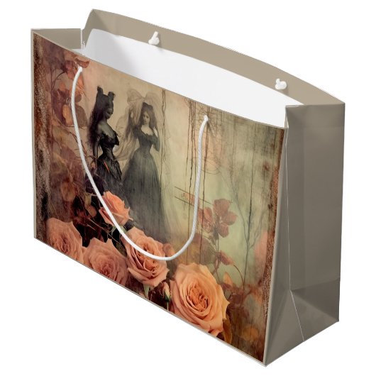 Grand Sac Cadeau Chariot Halloween vintage (10) (Dos Angle)