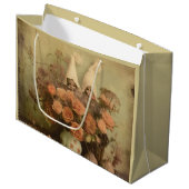 Grand Sac Cadeau Chariot Halloween vintage (2) (Devant Angle)