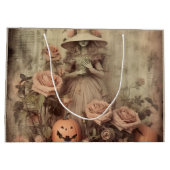 Grand Sac Cadeau Chariot Halloween vintage (9) (Dos)
