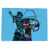 Grand Sac Cadeau Chasseur (Dos)