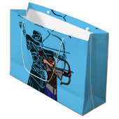 Grand Sac Cadeau Chasseur (Devant Angle)