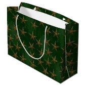 Grand Sac Cadeau Chasseur et Gold Celtic (Dos Angle)