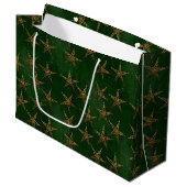 Grand Sac Cadeau Chasseur et Gold Celtic (Devant Angle)