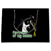 Grand Sac Cadeau Chat (Devant)