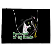 Grand Sac Cadeau Chat (Dos)