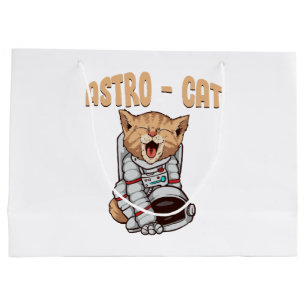 Grand Sac Cadeau Chat Astro