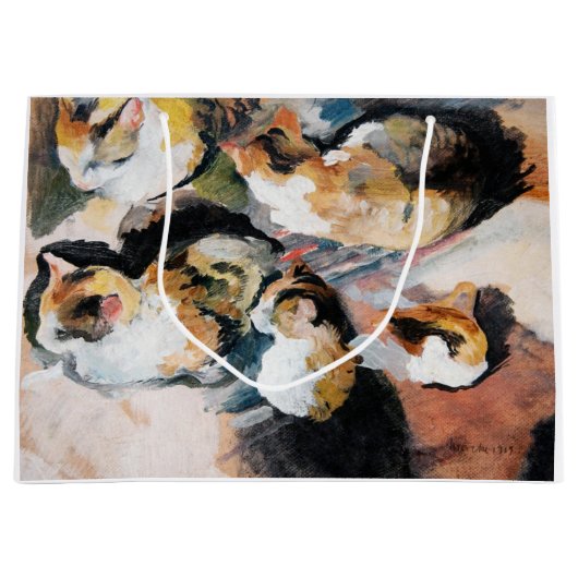 Grand Sac Cadeau Chat, August Macke (Devant)