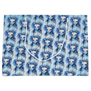 Grand Sac Cadeau Chaton