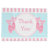 Grand Sac Cadeau Chaussons de ballet Ballerina fête d'anniversaire (Dos)