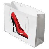 Grand Sac Cadeau Chaussure talon - Emoji (Dos Angle)