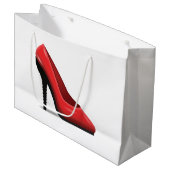 Grand Sac Cadeau Chaussure talon - Emoji (Devant Angle)