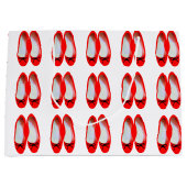 Grand Sac Cadeau Chaussures rouges (Devant)