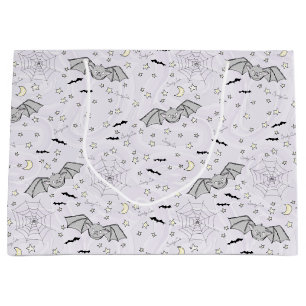 Grand Sac Cadeau Chauve-souris Éffrayante Mignonne Genre Neutre