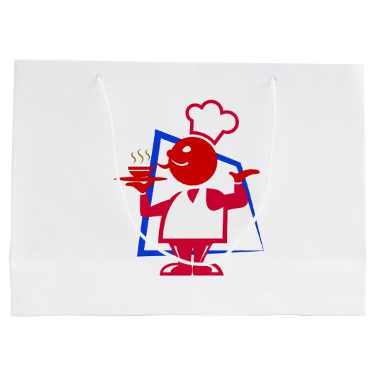 Grand Sac Cadeau Chef (Dos)