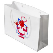 Grand Sac Cadeau Chef (Dos Angle)