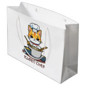 Grand Sac Cadeau Chef de Ramen (Dos Angle)