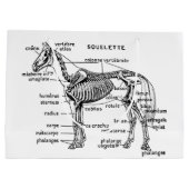 Grand Sac Cadeau Cheval (Dos)