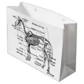 Grand Sac Cadeau Cheval (Dos Angle)