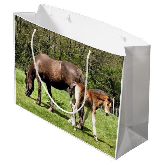 GRAND SAC CADEAU CHEVAUX (Dos Angle)