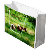 GRAND SAC CADEAU CHEVAUX (Devant Angle)