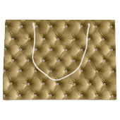 Grand Sac Cadeau Chic or chaud Faux Velvet (Devant)