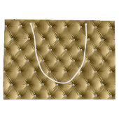 Grand Sac Cadeau Chic or chaud Faux Velvet (Dos)