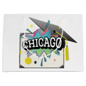 Grand Sac Cadeau Chicago Gradate (Devant)