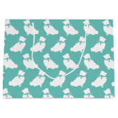 Grand Sac Cadeau Chien Chien Chien Poméranie (Devant)