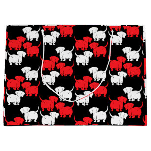 Grand Sac Cadeau Chien Dachshund