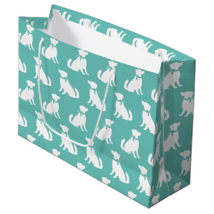 Grand Sac Cadeau Chien de Berger australien Chien Chien Chien Chien