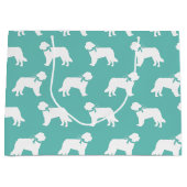 Grand Sac Cadeau Chien de St. Bernard Puppy (Devant)