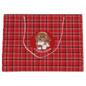 Grand Sac Cadeau Chien Lhasa Apso (Devant)