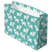 Grand Sac Cadeau Chien papillon (Dos Angle)