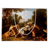 Grand Sac Cadeau Chiens combattant (par Frans Snyders) (Dos)