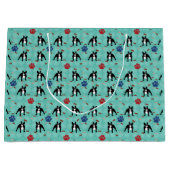 Grand Sac Cadeau Chiffre de taureau français (Devant)