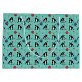 Grand Sac Cadeau Chiffre de taureau français (Dos)