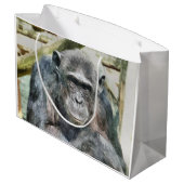 GRAND SAC CADEAU CHIMPANZEE CUTE (Dos Angle)