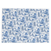 Grand Sac Cadeau Chinoiserie Blue Willow (Dos)